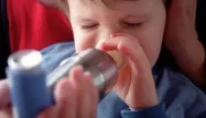 enfant, asthme crédit : DIDIER PALLAGES / AFP - 1280