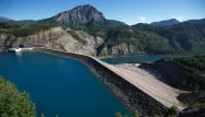 Serre-Ponçons, Savines-le-Lac, barrage, JOEL SAGET / AFP 1280