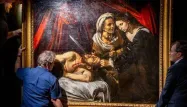 Judith et Holopherne, Caravage crédit : ERIC CABANIS / AFP - 1280