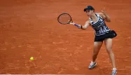 Ashleigh Barty (ci-dessus) a décroché sa place en finale aux dépens de l'Américaine Amanda Anisimova.
