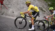 Julian Alaphilippe a bataillé pour essayer de conserver son Maillot jaune dans les Alpes.