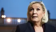 Marine Le Pen était convoquée mardi matin pour un interrogatoire de première comparution (photo d'archives).