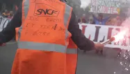 Les cheminots protestent contre la réforme ferroviaire, un an après la grève perlée.