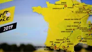 Carte du Tour de France 2019 (1280x640) STEPHANE DE SAKUTIN / AFP