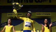 Julian Alaphilippe a récupéré le maillot jaune.