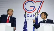 Donald Trump et Emmanuel Macron ont affiché leur unité lors du G7.