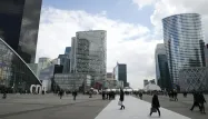 Le quartier de la Défense, au nord-ouest de Paris.
