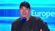 Le chanteur Garou, le 4 décembre 2016 à l'Hippodrome de Longchamp, à Paris, dans le cadre du Téléthon.