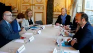 L'UNSA a été reçue en premier à Matignon pour parler des points d'achoppement.