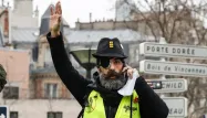 Jérôme Rodrigues figurait parmi les manifestants rassemblés à Paris, dimanche (photo d'archives).