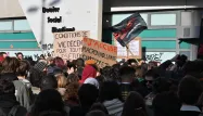 Manifestation contre la précarité étudiante à Lyon le 12 novembre 2019