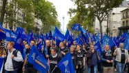Des milliers de policiers ont défilé mercredi à Paris.