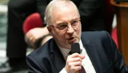 Fabrice Loher, ministre délégué chargé de la Mer et de la Pêche à l'Assemblée nationale à Paris, le 26 novembre 2024.