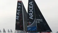 Charlie Dalin (Macif Santé Prévoyance) a quasiment comblé son retard sur Yoann Richomme (Paprec Arkéa), en tête de la 10e édition du Vendée Globe.