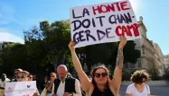 «On est toutes Gisèle» : manifestations de soutien aux victimes de viols dans toute la France