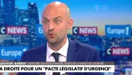 «Une seule majorité possible : de la gauche modérée à la droite modérée, en passant par le centre», assure Jean-Noël Barrot