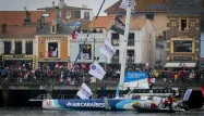Vendée Globe : Sébastien Simon complète le podium aux Sables-d'Olonne
