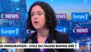 «Ce gouvernement sera tombé avant même qu'une potentielle loi immigration puisse être examinée», juge Manon Aubry