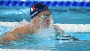 Natation : Léon Marchand bat un nouveau record de France à Shanghai
