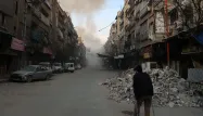 Plus de 550 civils ont été tués en huit jours de frappes du régime syrien sur le fief rebelle, situé près de Damas.