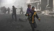 La Ghouta orientale, enclave rebelle proche de Damas, est pilonnée depuis dimanche. (Photo d'archives)