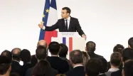 Emmanuel Macron a prononcé un discours sur l'avenir du monde agricole deux jours avant l'ouverture du Salon de l'agriculture.