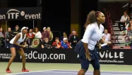 Fed Cup, Serena Williams, Venus Williams crédit : RICHARD SHIRO / GETTY IMAGES NORTH AMERICA / AFP - 1280