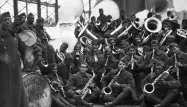 L'orchestre du 369e régiment d'infanterie : les "Harlem Hellfighters".