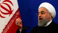 Hassan Rohani a mis en garde les États-Unis, mardi.