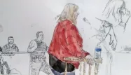Cécile Bourgeon, 30 ans, avait refusé vendredi d'être extraite du dépôt du tribunal