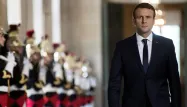 Emmanuel Macron, ici le 3 juillet, reçoit à Versailles de nombreux patrons de multinationales.