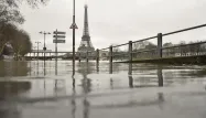 La décrue de la Seine entraînera des fermetures de routes la semaine prochaine à Paris.