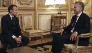 Emmanuel Macron a rencontré vendredi le président argentin Mauricio Macri au palais de l'Élysée.