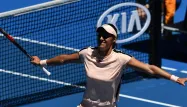 Caroline Garcia, Open d'Australie 2018, premier tour crédit : GREG WOOD / AFP - 1280