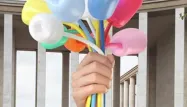 Le 21 novembre 2016, Koons a annoncé son intention d'offrir à la Ville de Paris "Bouquet of Tulips".