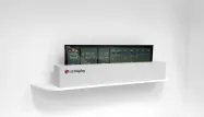 LG a développé un écran de télévision pliable.