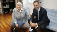 Ici avec le président du Conseil exécutif de Corse, Gilles Simeoni, Jacqueline Gourault pense que la Corse fait "partie de la République française".