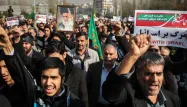 Iran, manifestation pro-régime crédit : HAMED MALEKPOUR / TASNIM NEWS / AFP - 1280