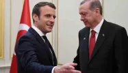 Emmanuel Macron et  Recep Tayyip Erdogan 1280