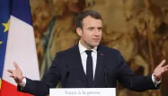 Emmanuel Macron presse