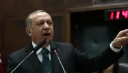 Recep Tayyip Erdogan crédit : HAKAN GOKTEPE / AFP - 1280
