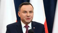 L'intervention de Andrzej Duda a marqué une différence avec celle la veille du Premier ministre Mateusz Morawiecki.