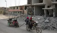 Ghouta orientale, Syrie crédit : ABDULMONAM EASSA / AFP - 1280