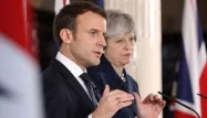 Emmanuel Macron et Theresa May se sont exprimés à l'occasion du 21ème anniversaire de la Convention proscrivant les armes chimiques.