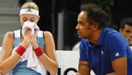 Kristina Mladenovic n'a pas réussi à mener les Bleues vers la victoire.
