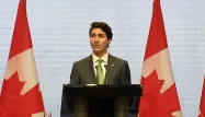 Justin Trudeau se présente lui même comme "le descendant d'un charpentier français de La Rochelle".