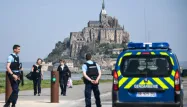 Dimanche, l'accès au Mont-Saint-Michel a été interdit pendant plusieurs heures.