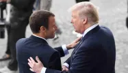 Emmanuel Macron et Donald Trump 1280