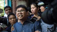Wa Lone (photo) et Kyaw Soe Oo sont accusés par la police de détention de documents relatifs aux opérations des forces de sécurité dans l'ouest du pays