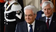 Le président Sergio Mattarella a reçu les représentants des principaux partis politiques, jeudi.